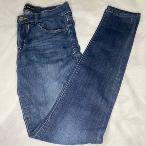 Express Mid Rise Dark Wash Legging Jeans Size 8 R